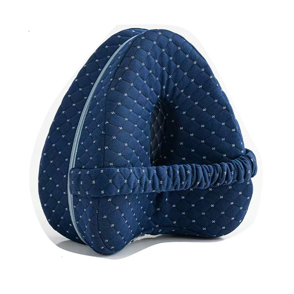 Heart-shaped memory foam knee pillow for home use