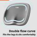 Memory Foam Lumbar Support Cushion Office Chair Pillow